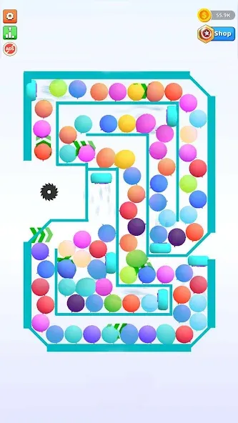 Bounce and pop - Puff Balloon — Много денег — скриншот 3