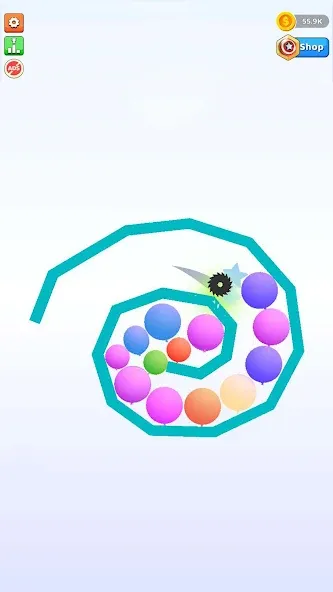 Bounce and pop - Puff Balloon — Много денег — скриншот 4