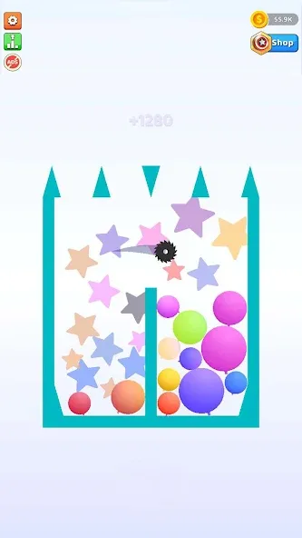 Bounce and pop - Puff Balloon — Много денег — скриншот 5