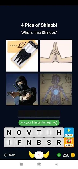 4 Pics 1 Shinobi part 1 — Мод: Все уровни разблокированы — скриншот 1