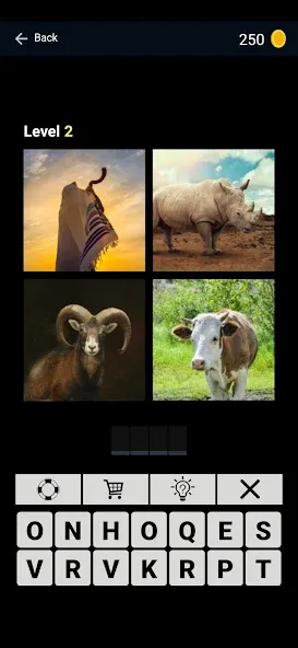 Скачать Puzzle: 4 pics 1 word offline на телефон — Все подсказки открыты — скриншот 5