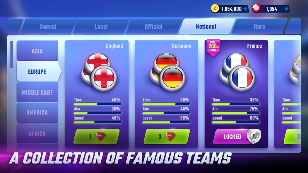 Football Stars на Андроид — Много денег — скриншот 4