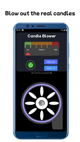 Взлом Blower - Candle Blower Lite — Все свечи погашены — скриншот 2