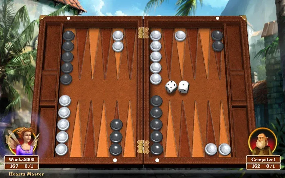 Скачать Hardwood Backgammon MOD APK — Все разблокировано — скриншот 1
