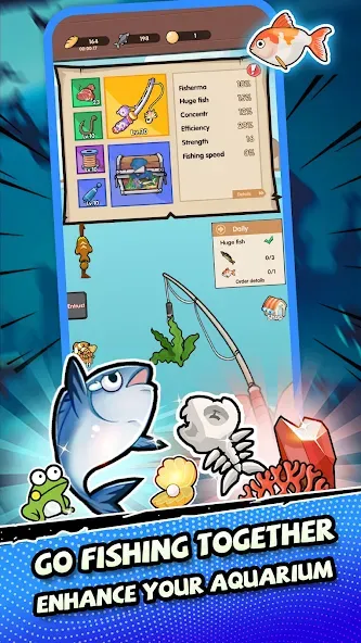 Ninja Cat - Idle Arena Mod APK Много денег и кристаллов — Скачать на Андроид — скриншот 3