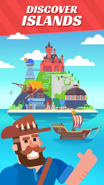 Crossword Islands:Daily puzzle MOD APK — Бесконечные подсказки — скриншот 2