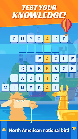 Crossword Islands:Daily puzzle MOD APK — Бесконечные подсказки — скриншот 3