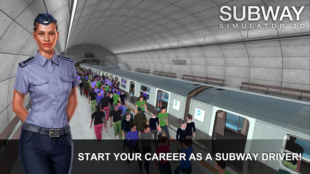 Subway Simulator 3D — Мод: Много денег и всё открыто — скриншот 1