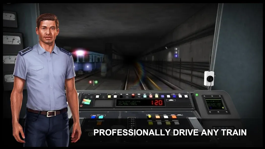 Subway Simulator 3D — Мод: Много денег и всё открыто — скриншот 2