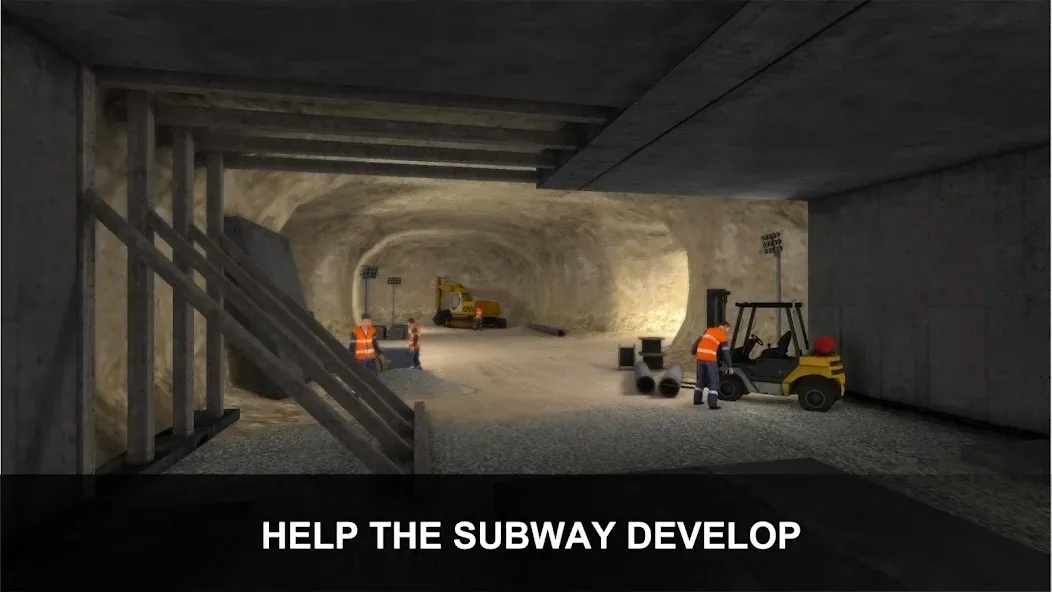 Subway Simulator 3D — Мод: Много денег и всё открыто — скриншот 5