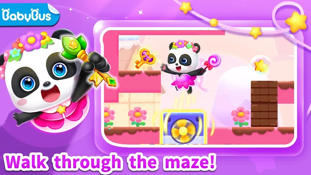 Little Panda’s Jewel Adventure на Андроид — Много денег — скриншот 1