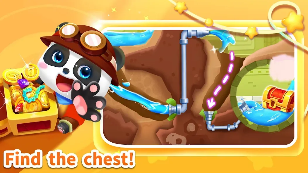 Little Panda’s Jewel Adventure на Андроид — Много денег — скриншот 2