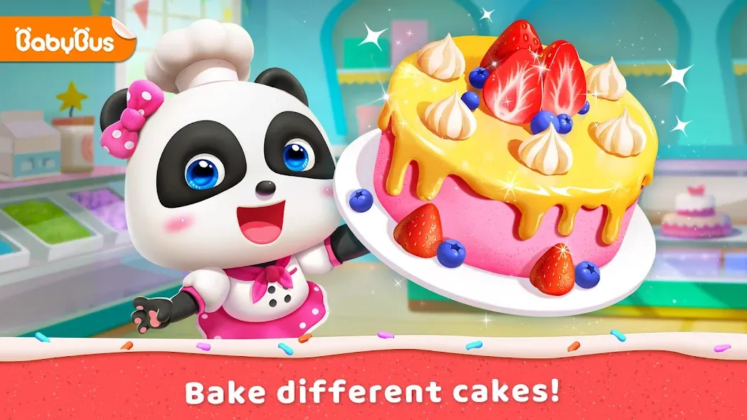 Скачать Little Panda's Cake Shop на Андроид — Все открыто — скриншот 1