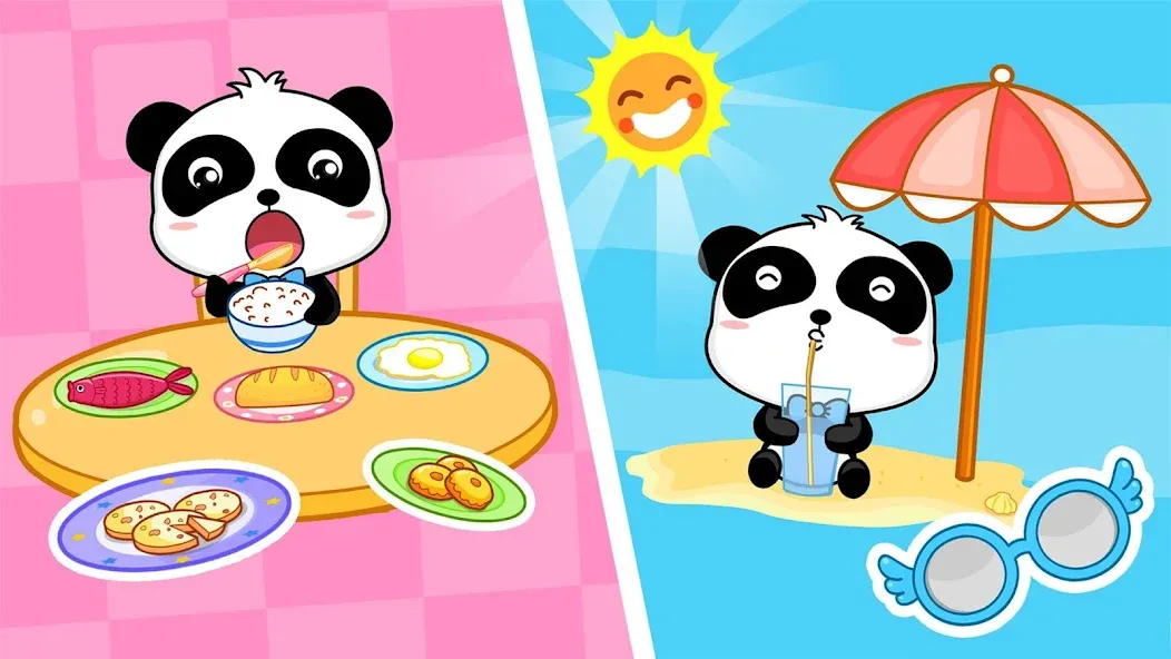 Baby Panda's Daily Life MOD — Все открыто на Андроид — скриншот 2