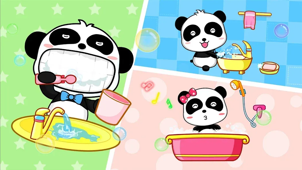 Baby Panda's Daily Life MOD — Все открыто на Андроид — скриншот 4