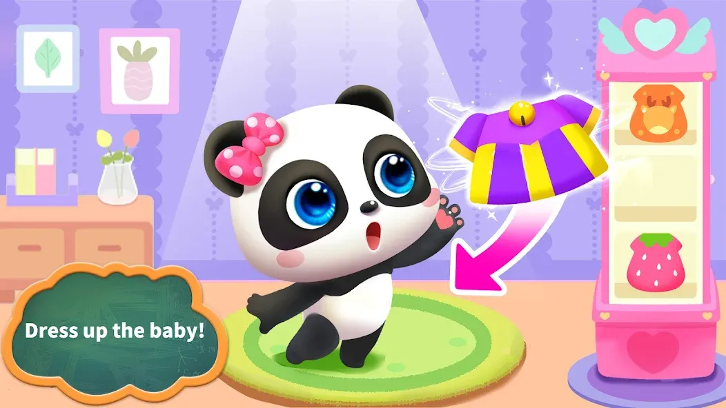 Baby Panda Care — Взломанная версия (Все открыто) — скриншот 3