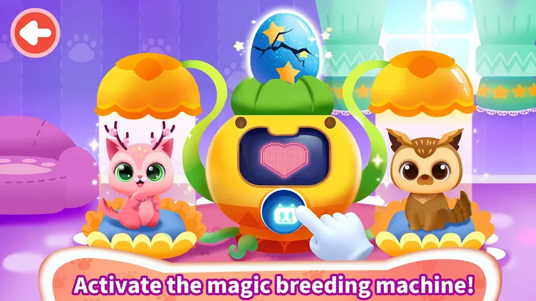Взломанная Little Panda: Baby Cat Daycare на Андроид — Много денег — скриншот 2 Взломанная Little Panda: Baby Cat Daycare на Андроид — Много денег — скриншот 2