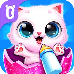 Взломанная Little Panda: Baby Cat Daycare на Андроид — Много денег