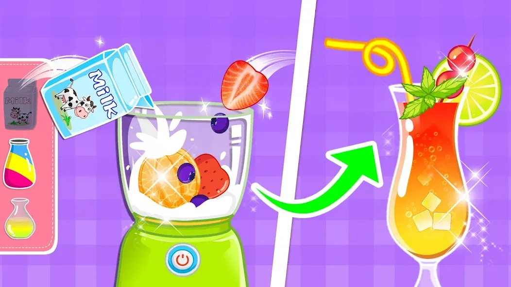 Скачать взломанную My Baby Panda Chef — Все открыто — скриншот 4