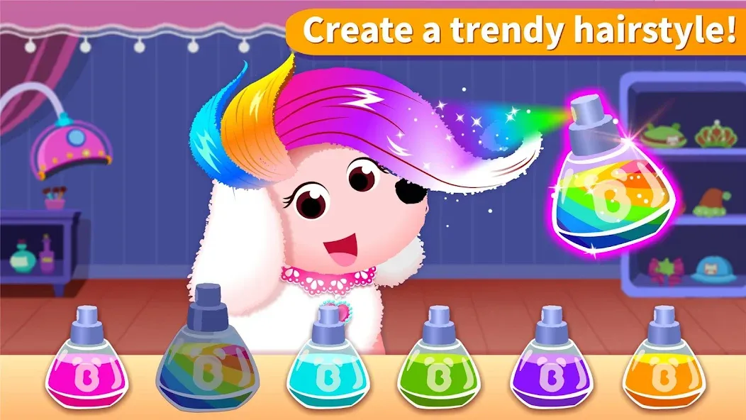 Скачать Little Panda's Pet Salon на телефон — Много денег — скриншот 3