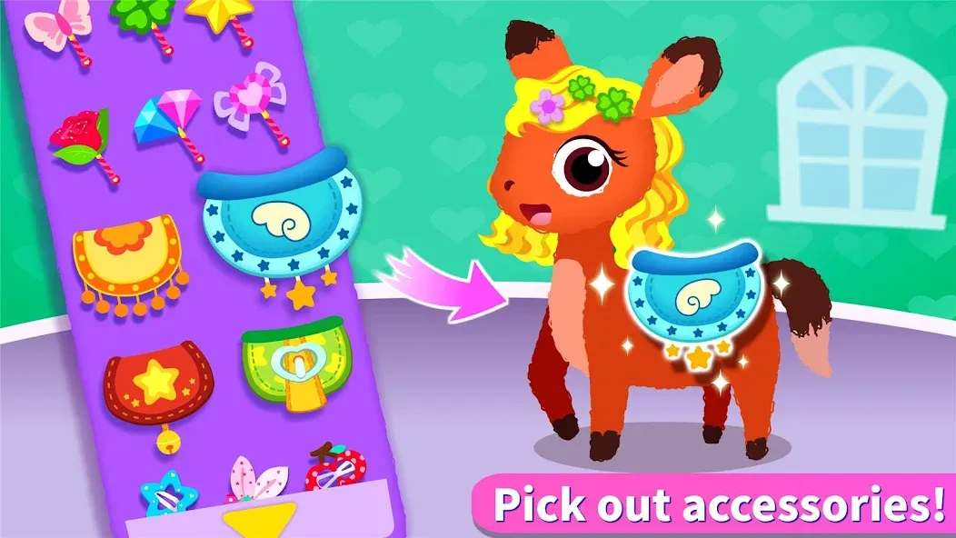 Скачать Little Panda's Pet Salon на телефон — Много денег — скриншот 4