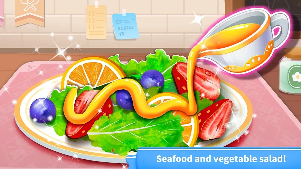 Скачать Little Panda's World Recipes с модом — Все открыто — скриншот 4