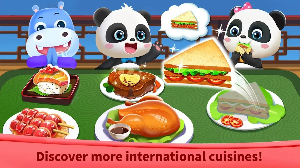 Скачать Little Panda: Star Restaurants (Мод: Много денег) на Андроид — скриншот 5