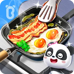 Взломанная Baby Panda's Breakfast Cooking на Андроид — Все открыто