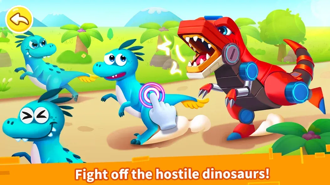 Little Panda: Dinosaur Care — Взломанная версия (Все открыто) — скриншот 4