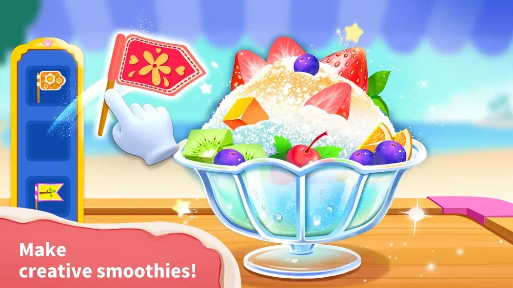 Скачать Baby Panda’s Ice Cream Shop на телефон — Все открыто — скриншот 4 Скачать Baby Panda’s Ice Cream Shop на телефон — Все открыто — скриншот 4
