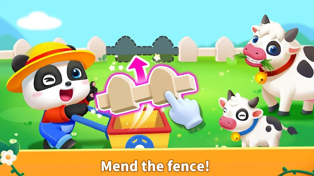 Little Panda's Farm — Мод: Много денег — скриншот 3