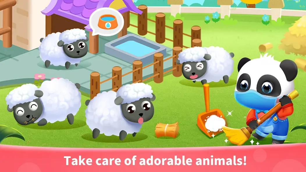 Little Panda's Farm — Мод: Много денег — скриншот 4