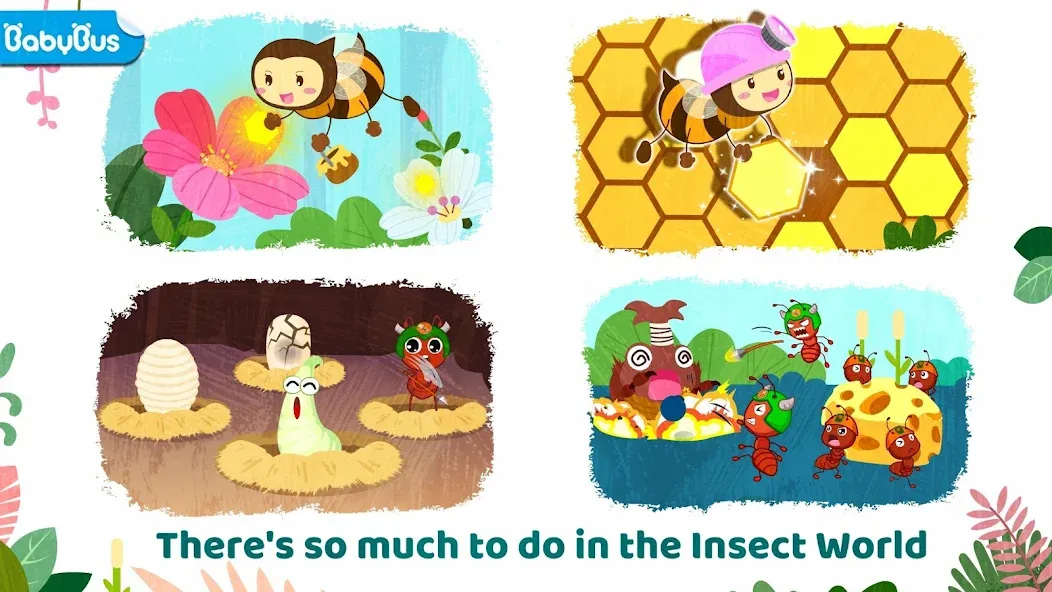 Little Panda's Insect World на Андроид — Все открыто — скриншот 1