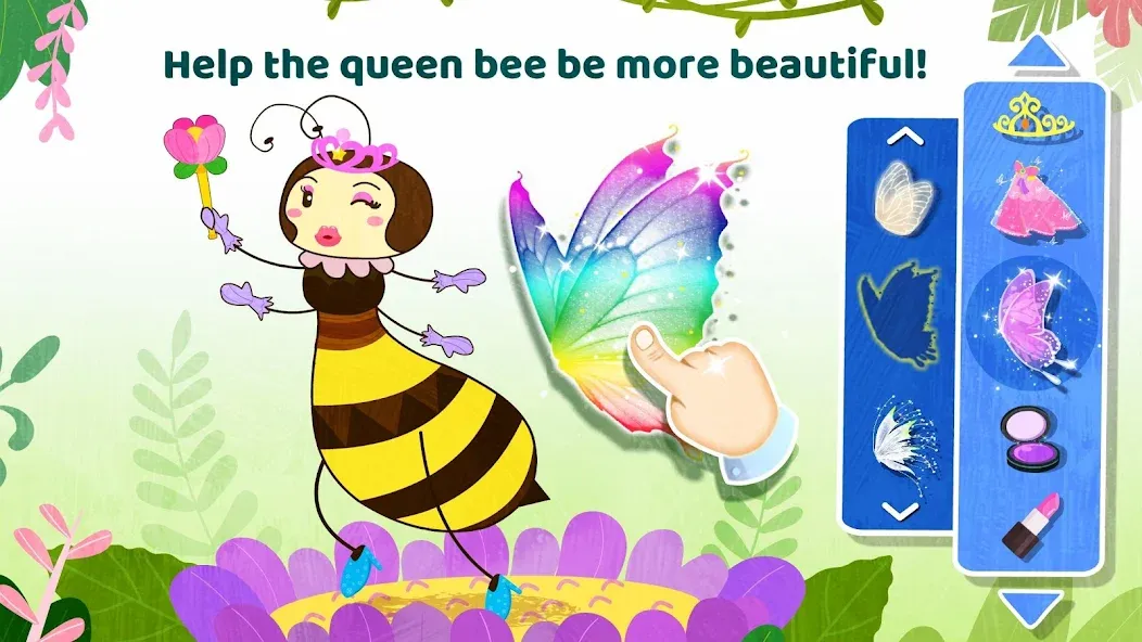 Little Panda's Insect World на Андроид — Все открыто — скриншот 2