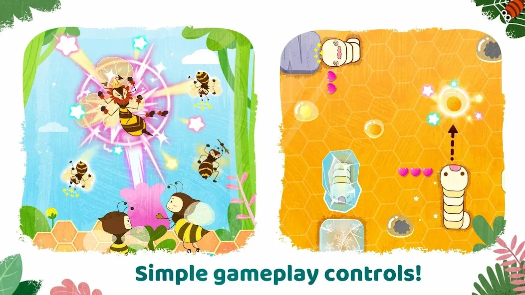Little Panda's Insect World на Андроид — Все открыто — скриншот 3