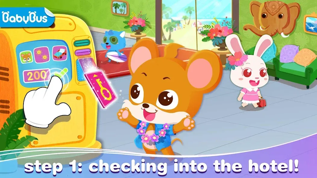 Baby Panda’s Summer: Vacation — Все открыто — скриншот 1 Baby Panda’s Summer: Vacation — Все открыто — скриншот 1