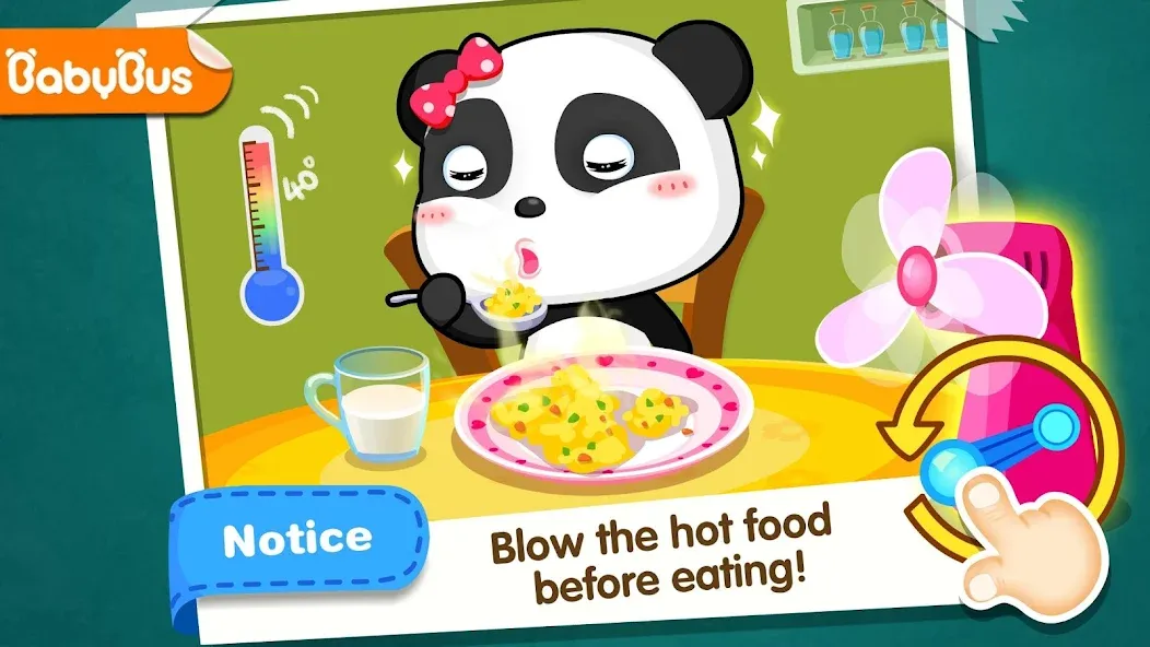 Взлом Baby Panda Home Safety — Все открыто — скриншот 1