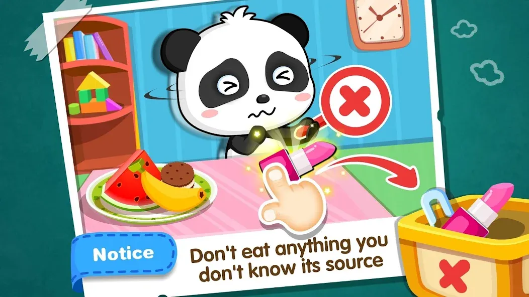 Взлом Baby Panda Home Safety — Все открыто — скриншот 2