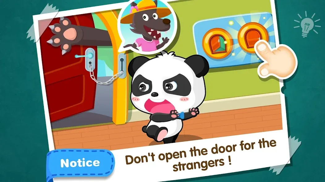 Взлом Baby Panda Home Safety — Все открыто — скриншот 3