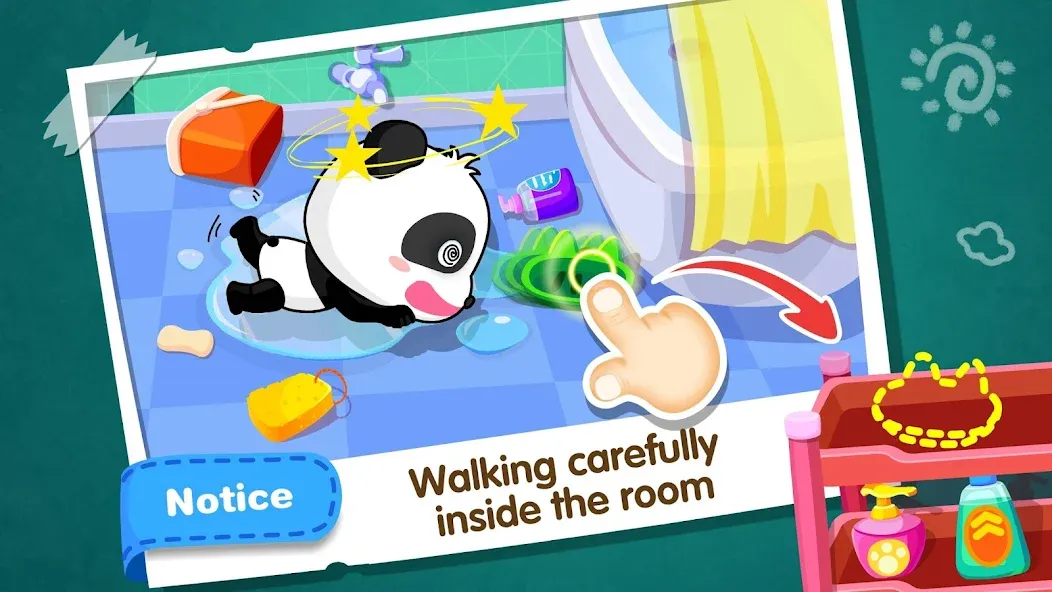 Взлом Baby Panda Home Safety — Все открыто — скриншот 4