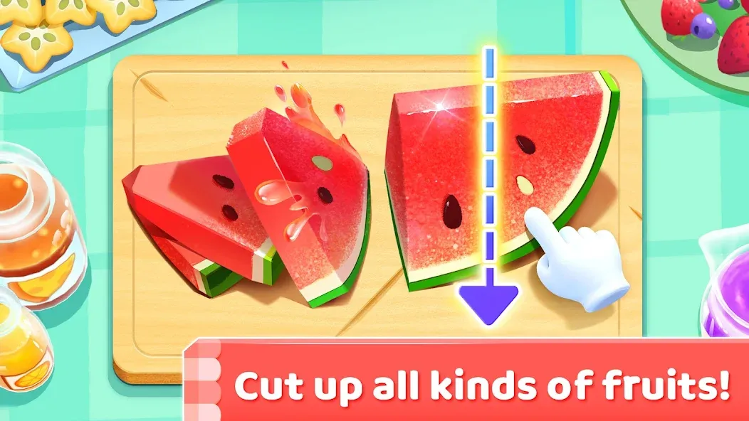 Скачать взлом Little Panda's Ice Cream Games на Андроид — Много денег — скриншот 3