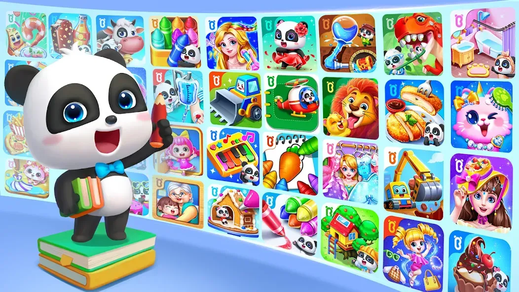 BabyBus Kids: Video&Game World — Взломанная версия (Все открыто) — скриншот 1