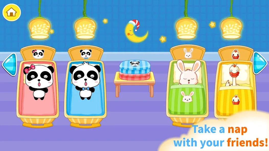 Скачать Baby Panda Kindergarten (Мод: Все открыто) на Андроид — скриншот 4