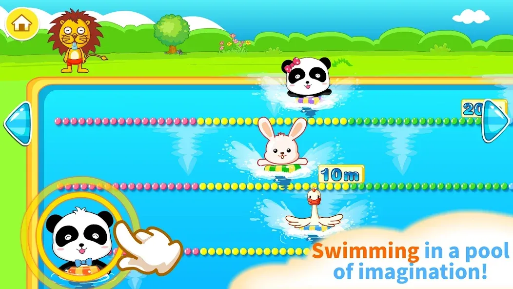 Скачать Baby Panda Kindergarten (Мод: Все открыто) на Андроид — скриншот 5