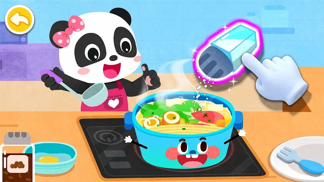 Baby Panda's Kitchen Party (Мод Все открыто) — скриншот 3