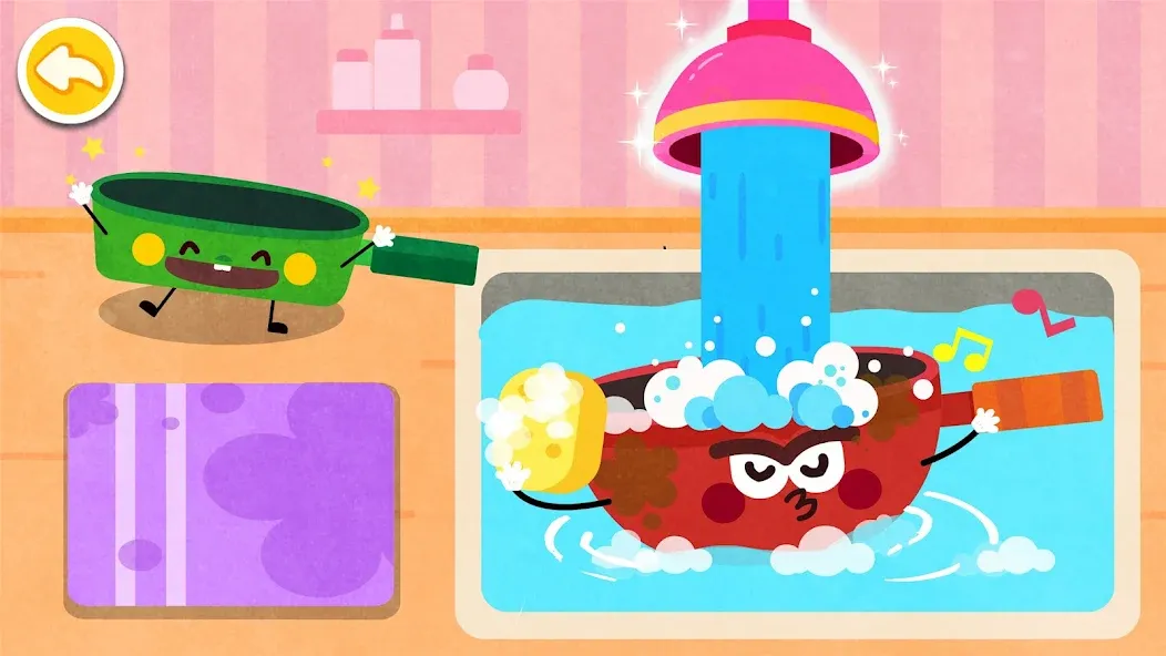 Baby Panda's Kitchen Party (Мод Все открыто) — скриншот 5