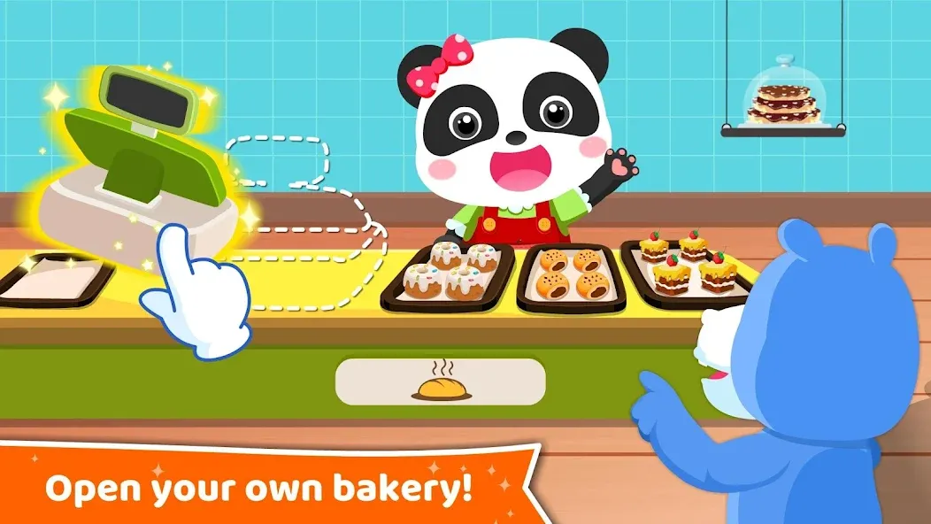 Взлом Baby Panda's Dream Job — Всё открыто — скриншот 3