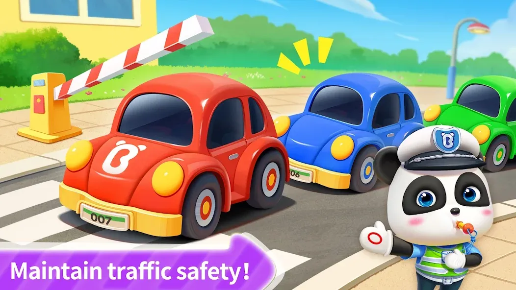 Little Panda Policeman MOD APK на Android — Все открыто — скриншот 3