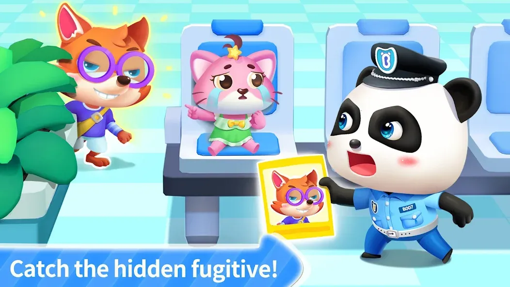 Little Panda Policeman MOD APK на Android — Все открыто — скриншот 4