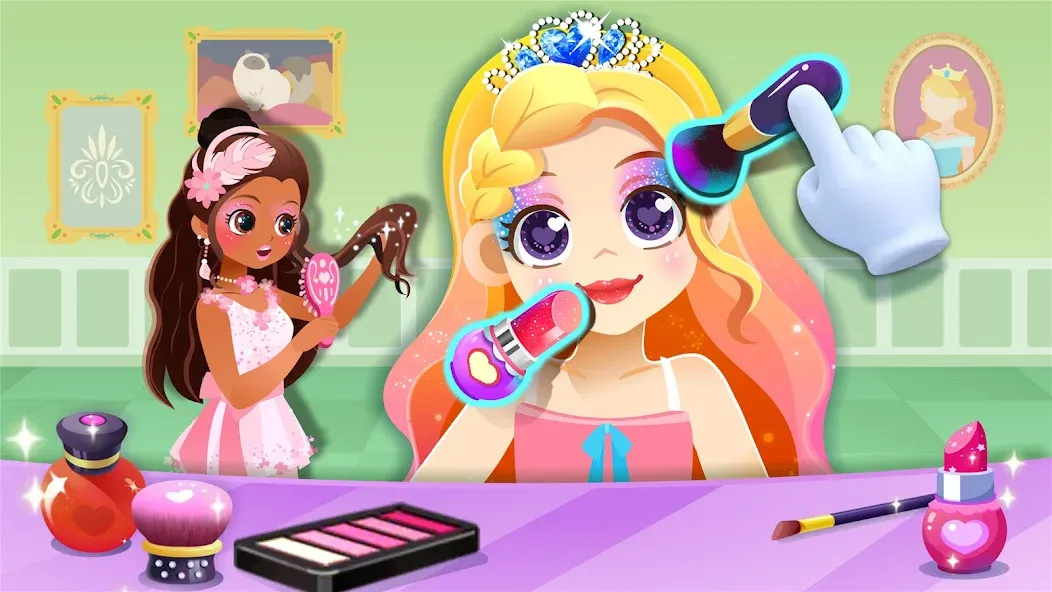 Little Panda: Princess Makeup на Андроид — Мод Все открыто — скриншот 2 Little Panda: Princess Makeup на Андроид — Мод Все открыто — скриншот 2
